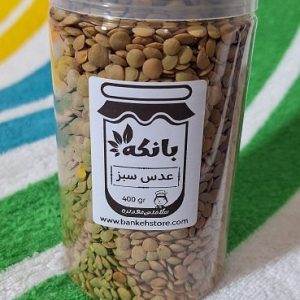 عدس سبز 400 گرم